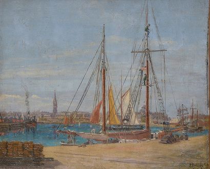 Paul BARIAN (1875-1942)

Vue du port de Saint-Malo

Huile...