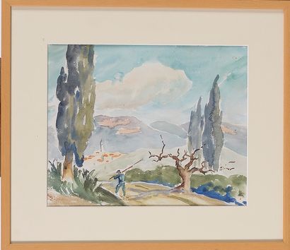 Paul Louis SALVAN (1877-1962)

Port de méditerranée...