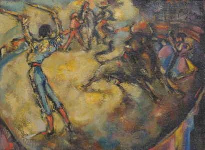 Eduardo PISANO (1912-1986)

Scène de corrida

Huile...