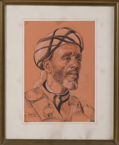Edmond VALES (1918-2001)

Portrait of an...