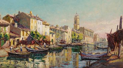 Joseph HURARD (1887-1956)

Port de pêche...