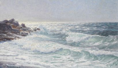 Wartan MAHOKIAN (1869-1937)

La vague

Huile...