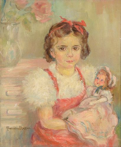 Germaine MASSON (1882-1971)

Girl with a...