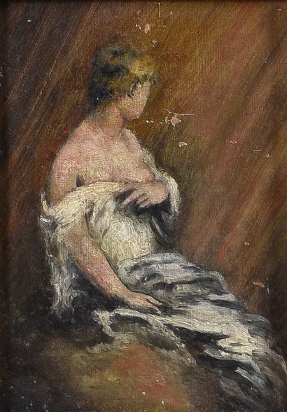 Modern school

Young Seated Woman Undressing

Oil...