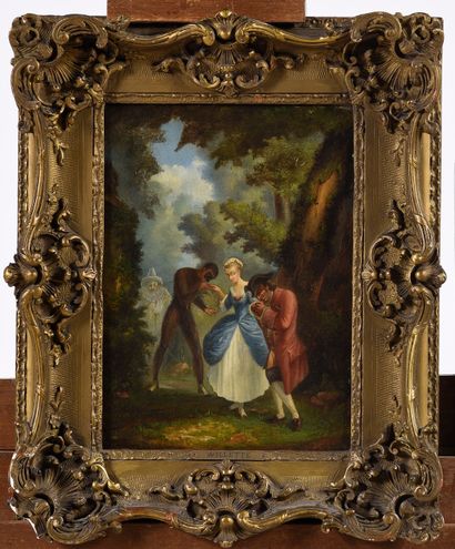 Adolphe WILLETTE (1857-1926)

Gallant Game...