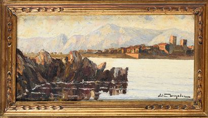 Elie BERNADAC (1913-1999)

Vue sur Antibes...
