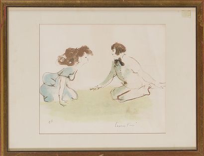 Leonor FINI (1908-1996)

Deux amies jouant

Lithographie,...