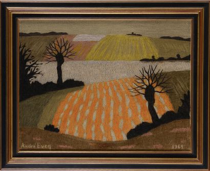 André EVEN (1918-1996)

Paysage. 1969

Pastel...