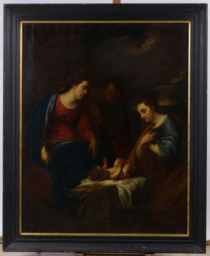 Flemish school of the 19th century

The Adoration...