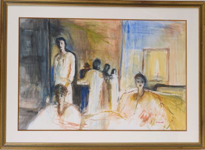 Christian ROYER (1938-2019)

Tribute to Pirandello

Watercolor,...