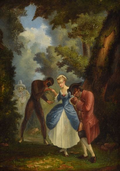 Adolphe WILLETTE (1857-1926)

Gallant Game...