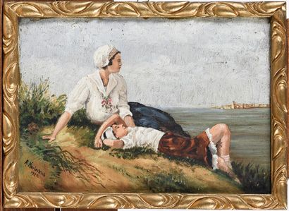 A. KARLESKIND (École naïve des années 1920)

Repos...