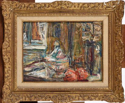 Léon LEHMANN (1873-1953)

Intérieur aux fruits

Huile...