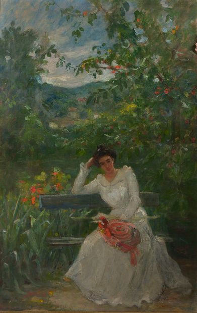 Jacques MARTIN (1844-1919)

Young girl at...