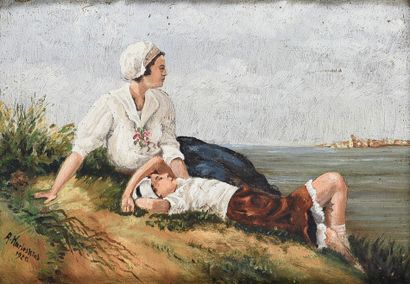 A. KARLESKIND (École naïve des années 1920)

Repos...