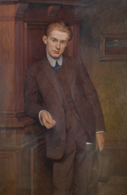 Léon GARRAUD (1877-1961)
Portrait of a young...