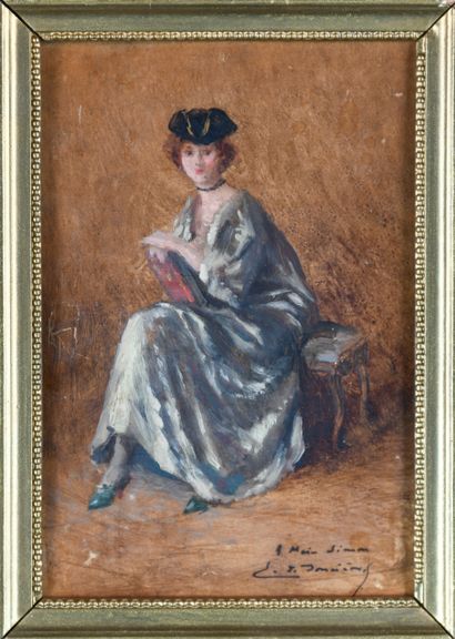 Léonce de JONCIÈRES (1871-1952)
Elegant woman...