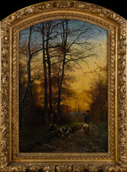 Théodore LÉVIGNE (1848-1912)
The Hunting...