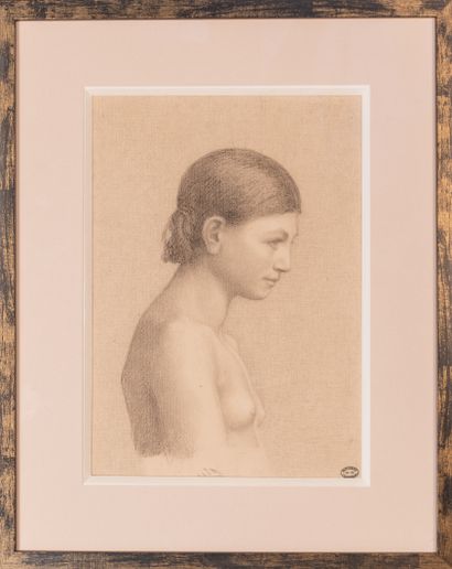 Mathoeus FOURNEREAU (1829-1901)
Nude young...