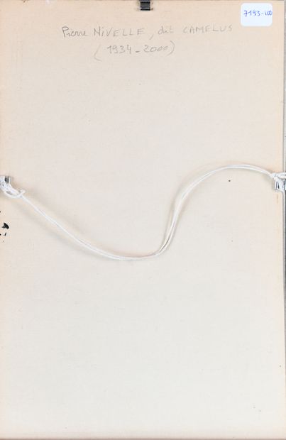 Pierre NIVELLE known as CAMELUS (1934-2000)
Woman...