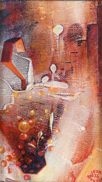 Jean BOUVIER (1924-2002)
Golden Bubbles,...