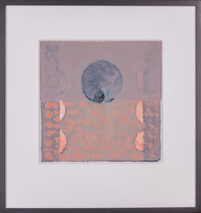 Yves PAOLI (1937).
Untitled. 
Acrylic on...