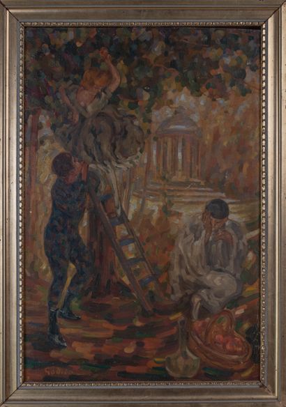 Adrien GODIEN (1873-1949)
Harvest or opera...