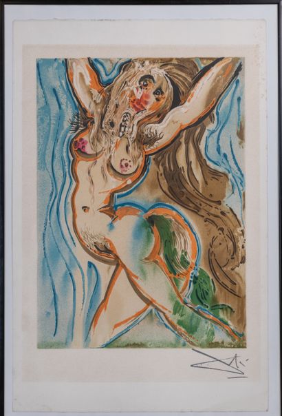 after Salvador DALI (1904-1989)
Horse Woman...