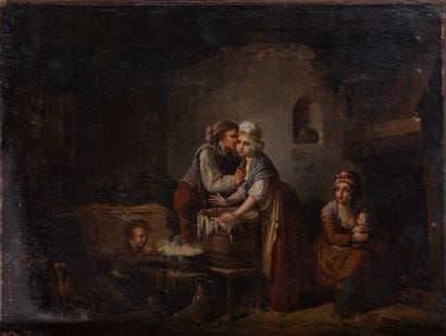 French school around 1800, follower of Aubry...