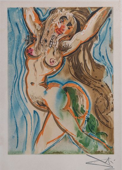 after Salvador DALI (1904-1989)
Horse Woman...