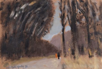 Henri-André MARTIN (1918-2004)
Walkers under...