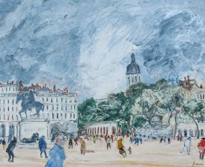 Jean FUSARO (born in 1925).
Place Bellecour,...