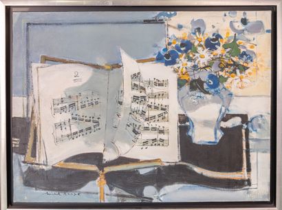 Michel RODDE (1913-2019)
The score
Oil on...