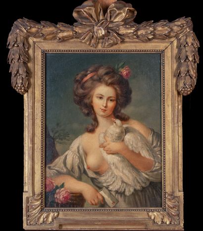 French school of the end of the 19th century
Young...