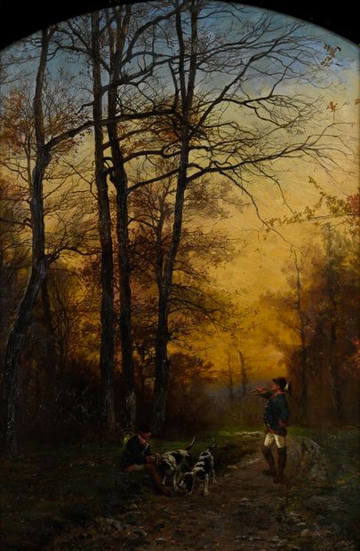Théodore LÉVIGNE (1848-1912)
The Hunting...
