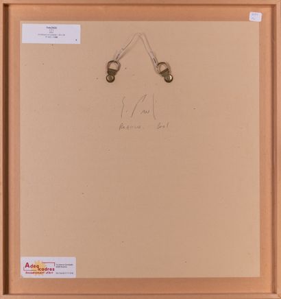 Yves PAOLI (1937).
Untitled. 
Acrylic on...