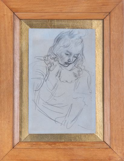 François GUIGUET (1860-1937)
The little Marie
Graphite...