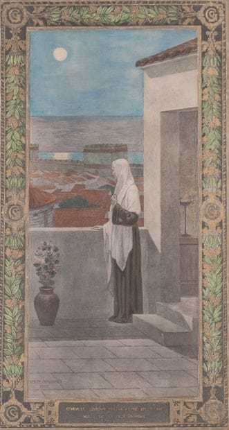 Pierre PUVIS de CHAVANNES (1824-1898)
Geneviève...