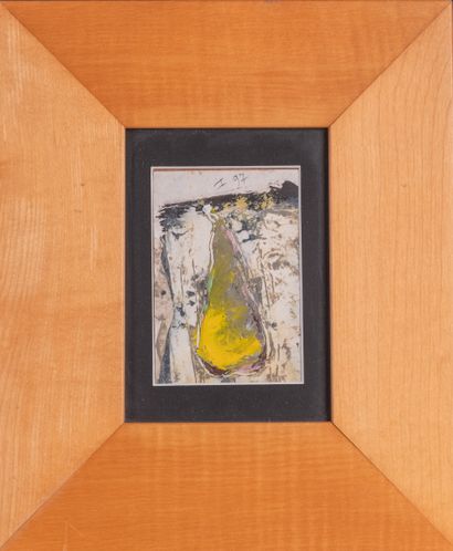 Jean-Pierre CORNE (1948)
Small pear, 1997
Oil...