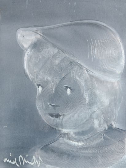 Mick MICHEYL (1922-2019)
A kid from Paris
Metal...