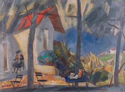 Jacques LAPLACE (1890-1955)
The garden
Oil...