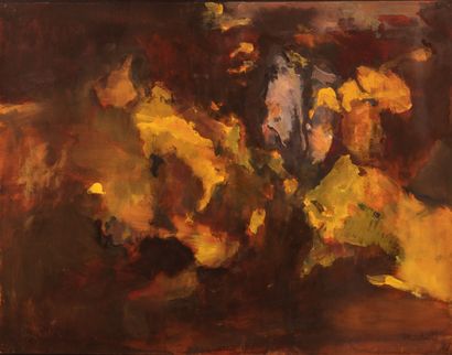 Pierre MONTHEILLET (1923-2011)
Untitled.
Gouache...