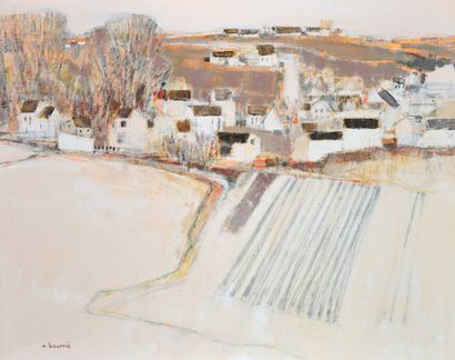 André BOURRIÉ (1936-2017)
Country landscape...