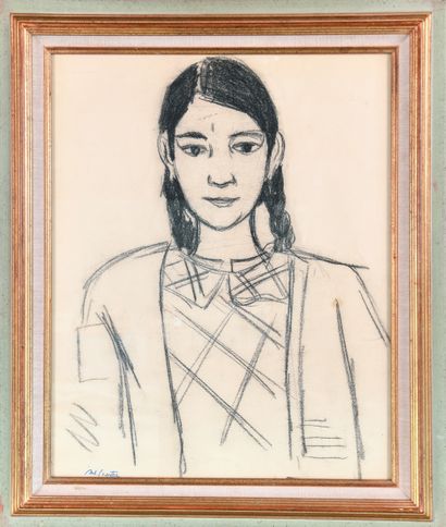 Antoine CHARTRES (1903-1968) 
Young Girl...