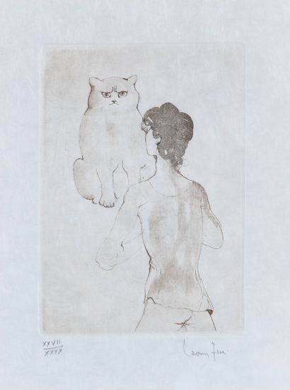 Leonor FINI (1908-1996)
Among the flowers,...
