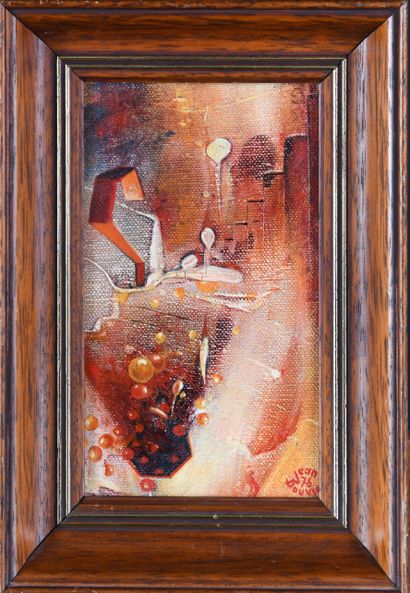 Jean BOUVIER (1924-2002)
Golden Bubbles,...