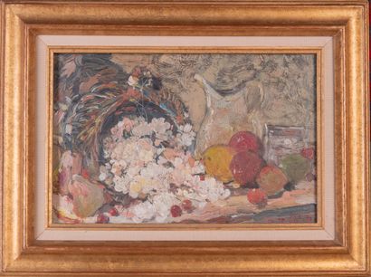 Marc DE MICHELIS (1947)
Still life with flowers...
