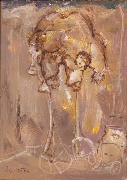 Walter BARRIENTOS (born 1960)
Hombre y bébé,...