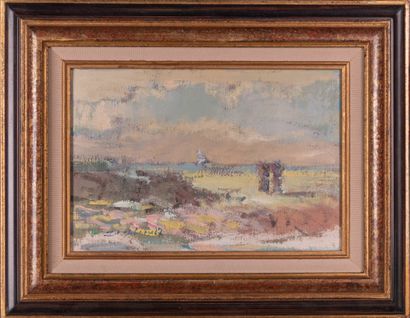 Marc DE MICHELIS (1947)
Landscape, 1987
Oil...