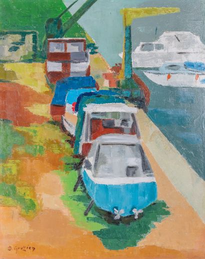 Denise GOUZIEN (1922-2013)
Wintering
Oil...